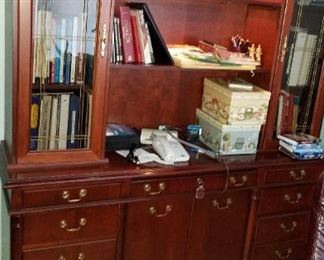 home office wall unit.  BUYER MOVES