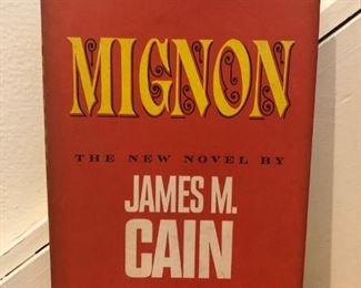 Mignon by James Cain, First Edition