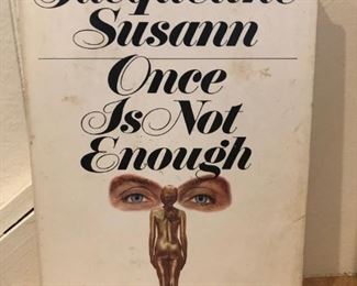 Jacqueline Susann Once is not Enough First Edition