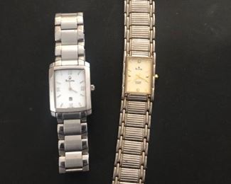 mens and woman's Bulova watches