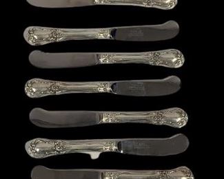 sterling silver butter knives
