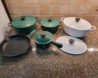 6Le Creuset Set