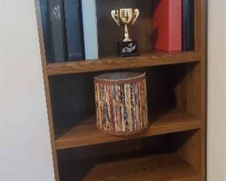 Book Shelf With Binders