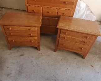 Chest Of Drawers And 2 Night Stand