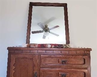 Dresser And Wall Mirror