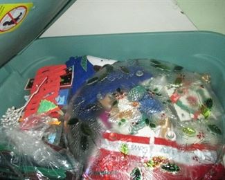 TONS OF HOLIDAY DECORATIONS 