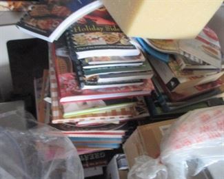TONS OF COOK BOOKS & BOOKS