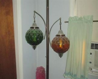 MID-CENTURY FLOOR TO CEILING LIGHTING 