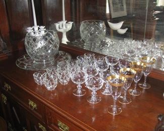 Crystal glassware