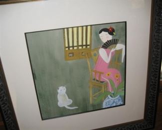 Charming Chinese illustration