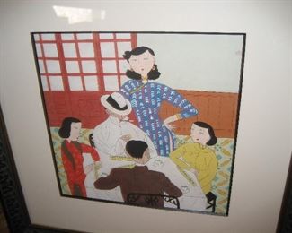 Charming Chinese illustration