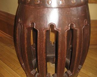Wooden, Chinese, garden stool