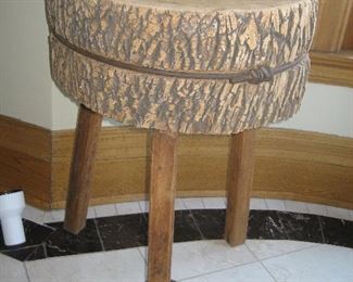 3-legged wooden table