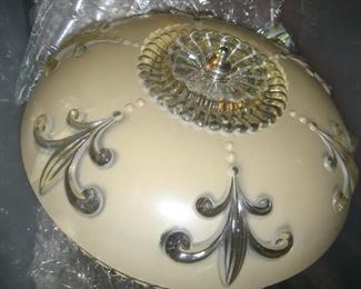 Vintage, ceiling, light fixture