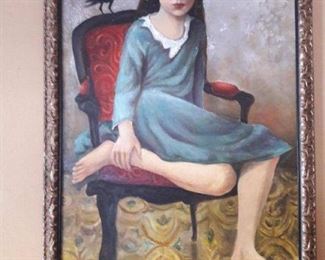 Oil painting by Minnesota artist Kathryn Stemwedel