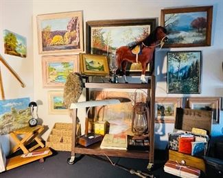 Vintage original paintings