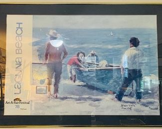 1978 laguna beach poster