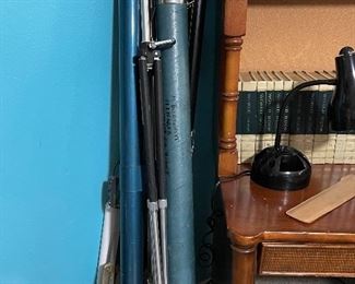 Vintage projector screens