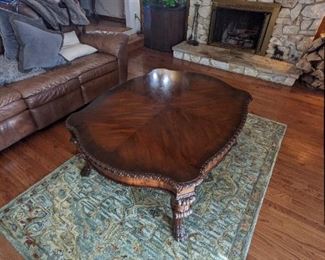 ITEM # 20 - Solid Wood Coffee Table. Asking Price $100