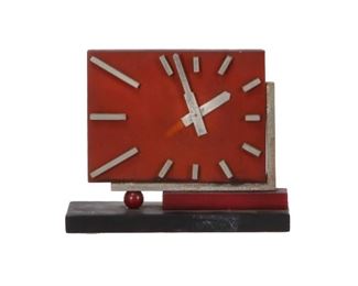 Art Deco Bakelite Table Clock