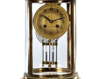 Black Starr & Frost Table Clock