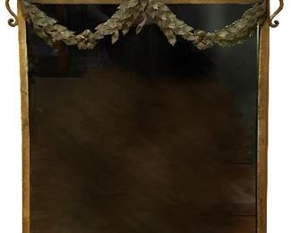 Wrought Iron Framed Mirror