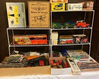 vintage cars and trains