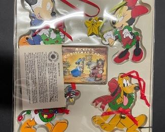 Mickey's Christmas Carol Ornaments