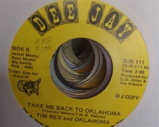 Fifty Country Hidden Gems Vintage 45s