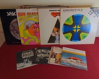 Fun Collection of Novelty Comedy And More Vintage LPs And 45s