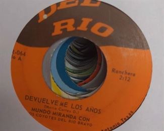 Los Relampagos And More Over Fifty Vintage Latin 45 Records