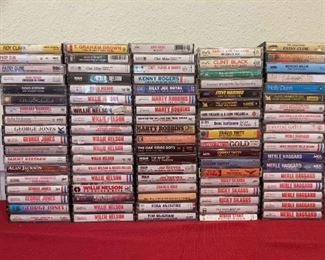 Ninety Classic Country Cassette Tapes