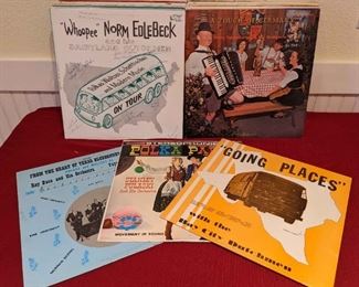 Polka Party Texas Polka Signed Records and More
