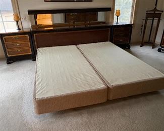 King Bed w/ Split Box by Broyrhill 