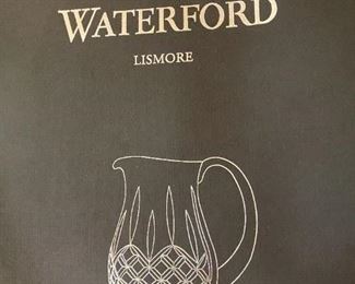Waterford Lismore Crystal Pitcher-NIB