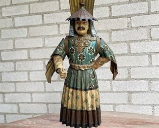 This antique tole planter is awesome and so colorful in real life!