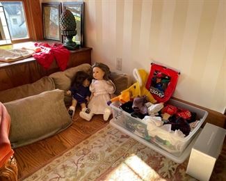 American Girl dolls and accessories