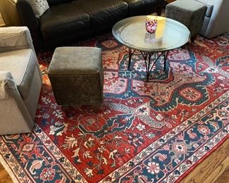 Red, White and Blue Modern Area Floor Rug BUY NOW https://www.estatesales.net/marketplace/items/611325