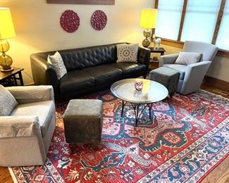 Red, White and Blue Modern Area Floor Rug BUY NOW https://www.estatesales.net/marketplace/items/611325