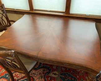 Regal Carved Wood Dining Table and Chairs BUY NOW https://www.estatesales.net/marketplace/items/611309