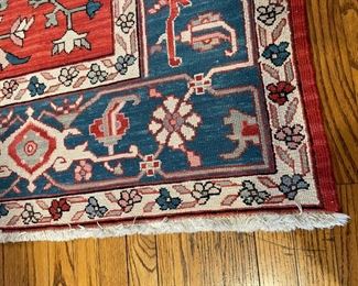 Red White and Blue Modern Area Floor Rug BUY NOW https://www.estatesales.net/marketplace/items/611311