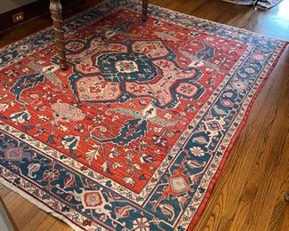 Red White and Blue Modern Area Floor Rug BUY NOW https://www.estatesales.net/marketplace/items/611311