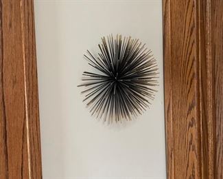 Modern wall decor, starburst