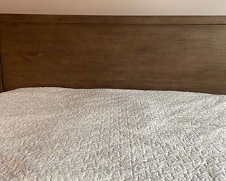 Modern Wood King Bed Frame BUY NOW https://www.estatesales.net/marketplace/items/611301