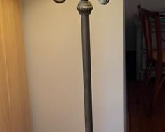 Beautiful Brass and Marble Base Floor Lamp BUY NOW https://www.estatesales.net/marketplace/items/611300