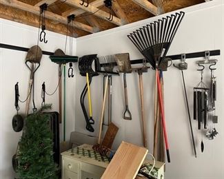 Various yard tools