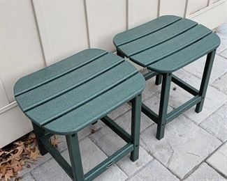 Outdoor end tables