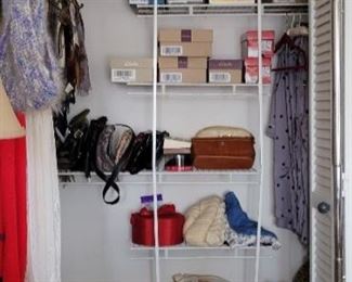 Misc. shoes, purses, ladies accessories 