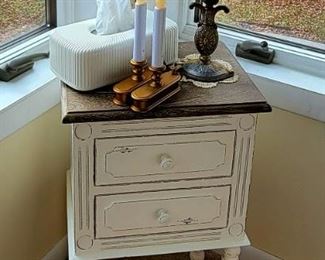 Small table with drawers