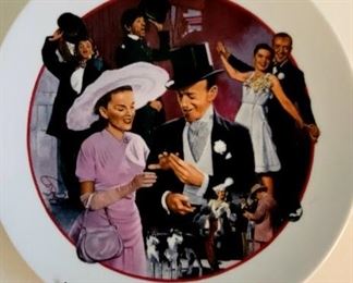 Frank and Judy collectible plate